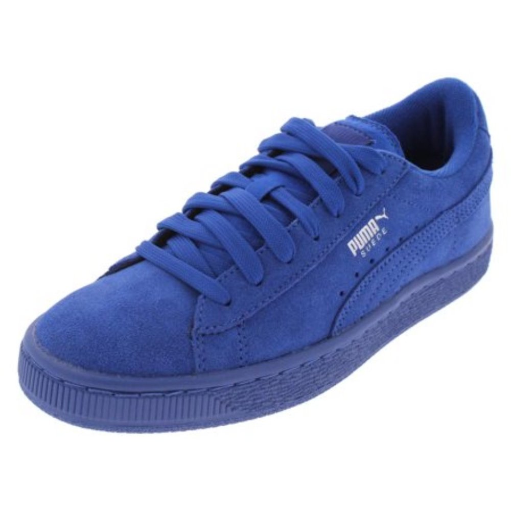 Puma Big Kids Monaco Blue Suede 6Y